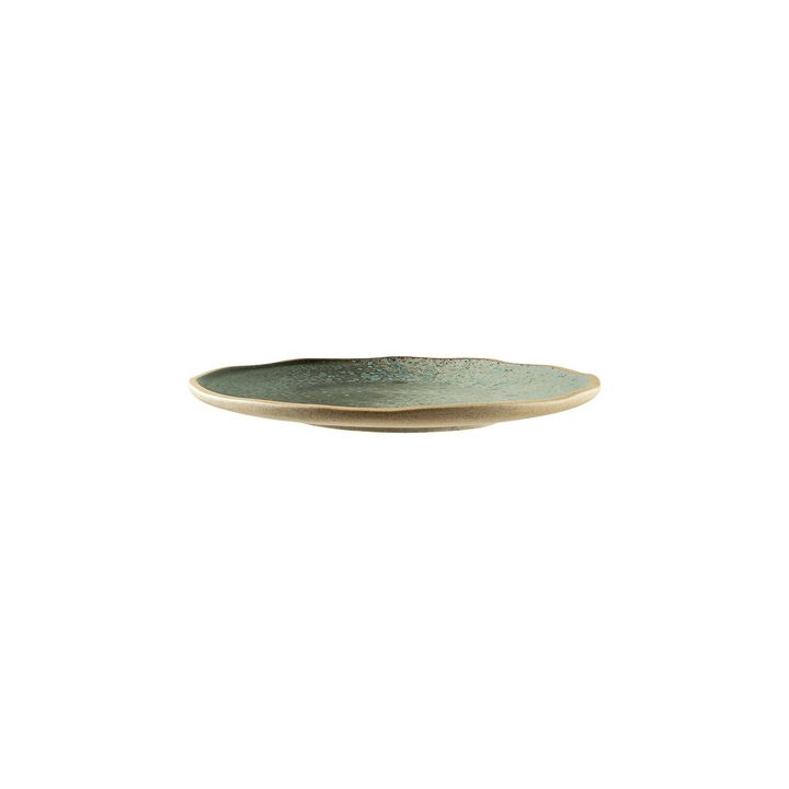 Gaia dia.11" Round Decorated Porcelain Plate