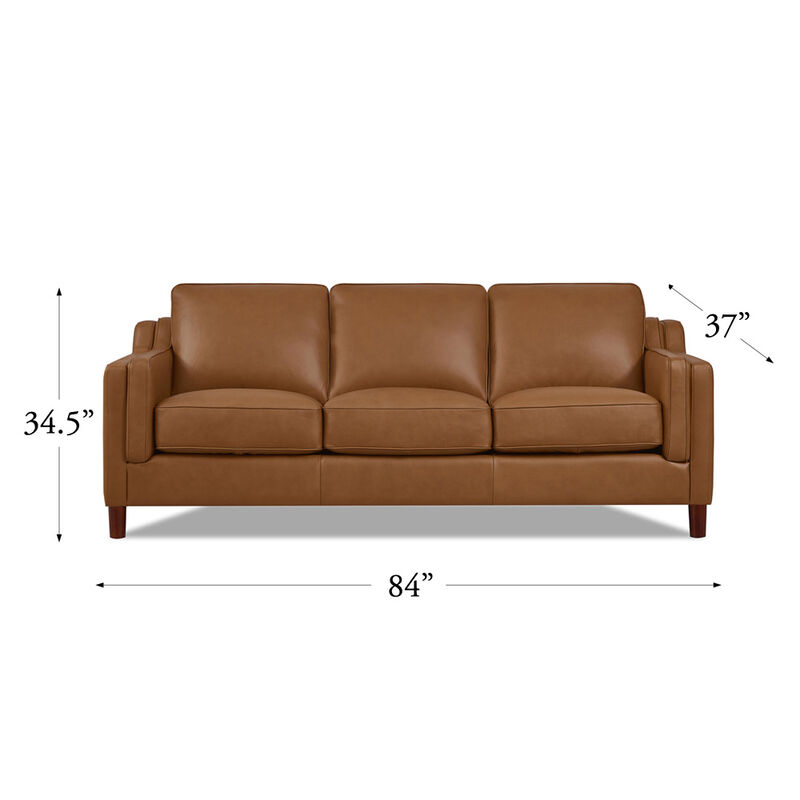 Bella Top Grain Leather Sofa