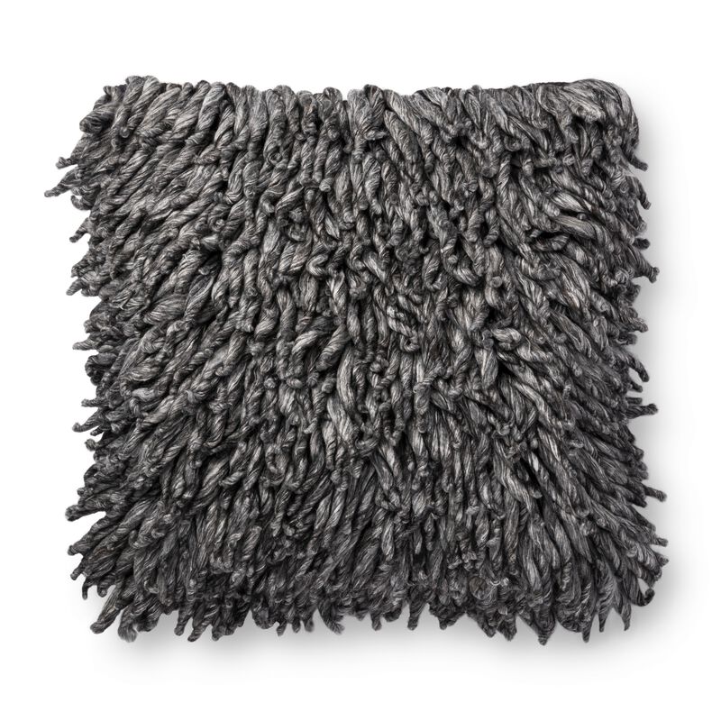 P0802 Charcoal 22"x22" Pillow