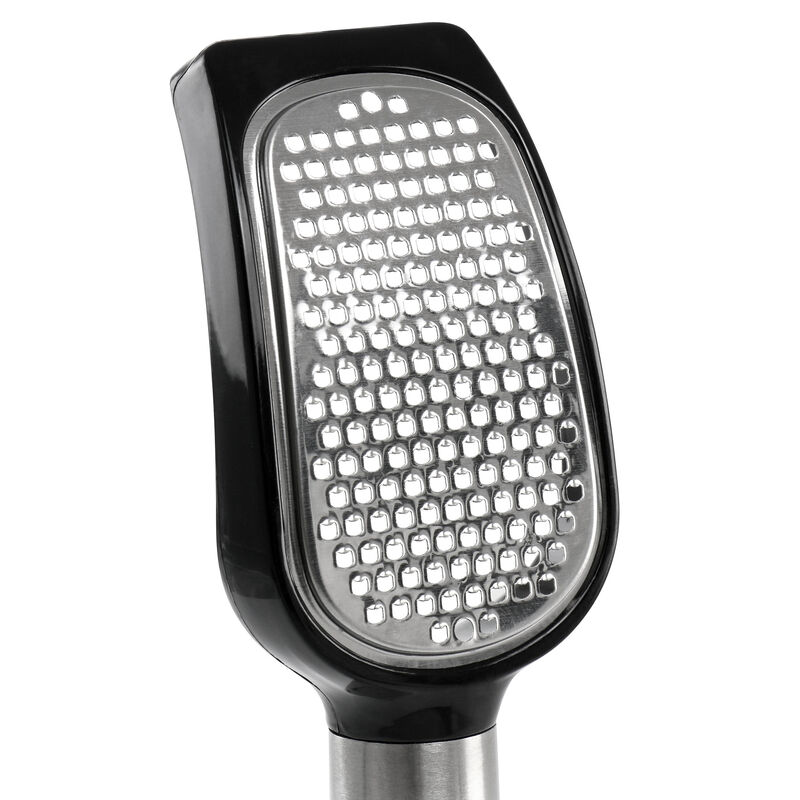 Oster Baldwyn Stainless Steel and Plastic Handheld Kitchen Grater in Silver