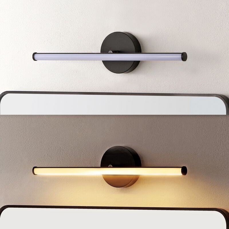 Emerson 1-Light Modern Industrial 360-Degree Rotatable Aluminum Integrated LED Vanity Light
