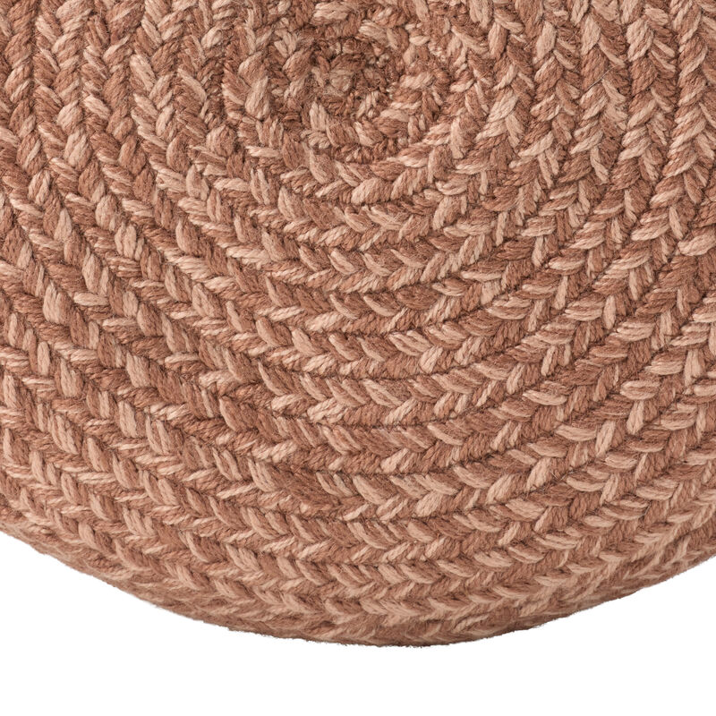 Saba Solar Pouf in Toasted Almond