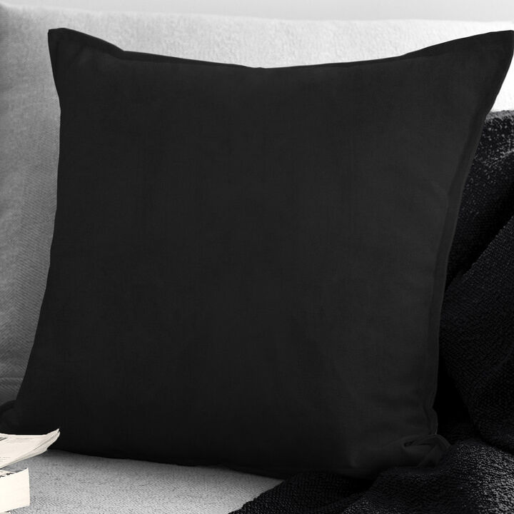 6ix Tailors Fine Linens Vanessa Black Decorative Throw Pillows