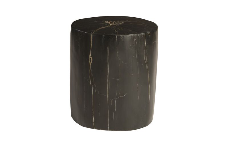 Cast Petrified Wood Stool