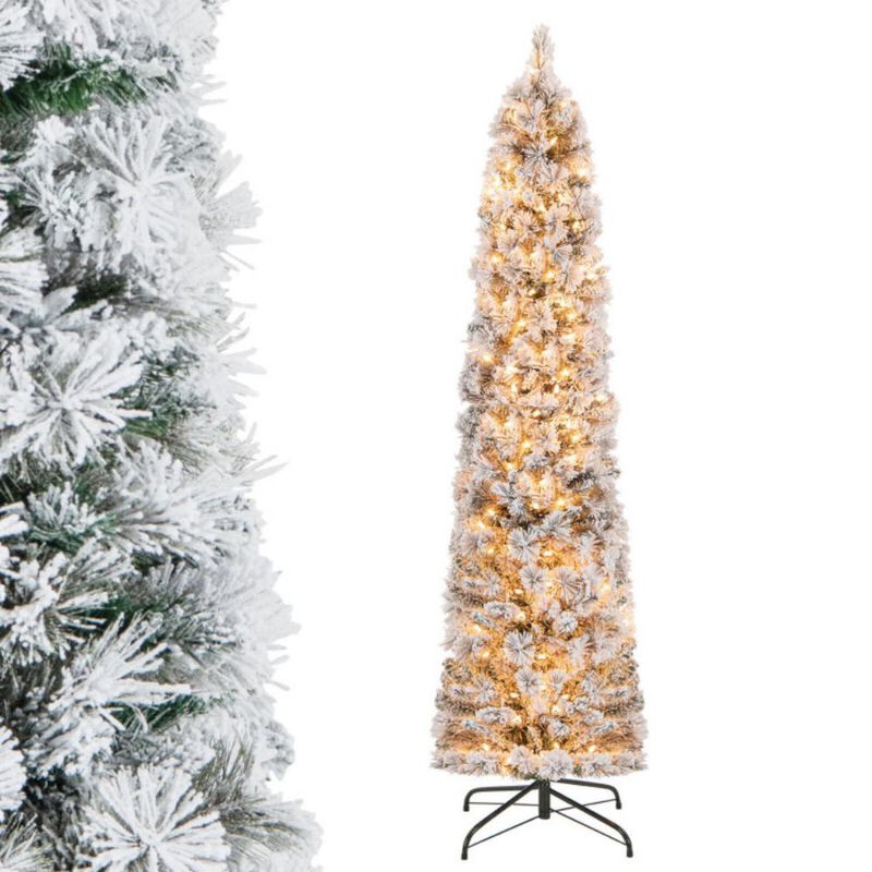 Artificial Christmas Tree for Holiday Décor, Pre-Lit & Realistic Pine Needles