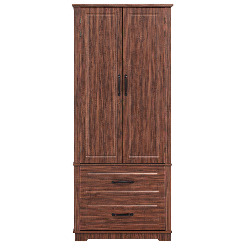 Merax Farmhouse Kitchen Pantry Cupboard Cabinet