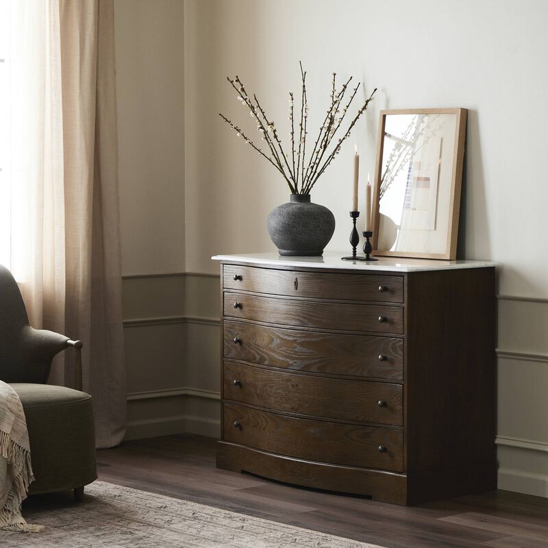Lena Spiced Oak Dresser