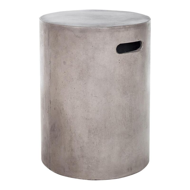 Moe’s Cato Outdoor Stool Dark Grey