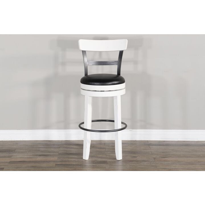 Sunny Designs Industrial Swivel Barstool
