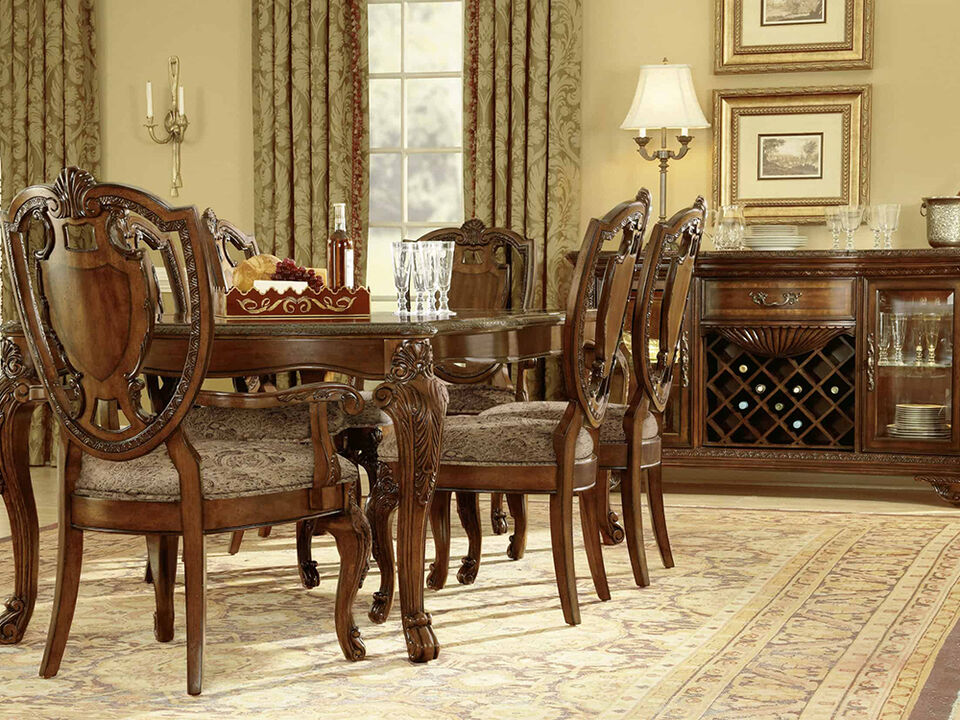 Old World Leg Dining Table
