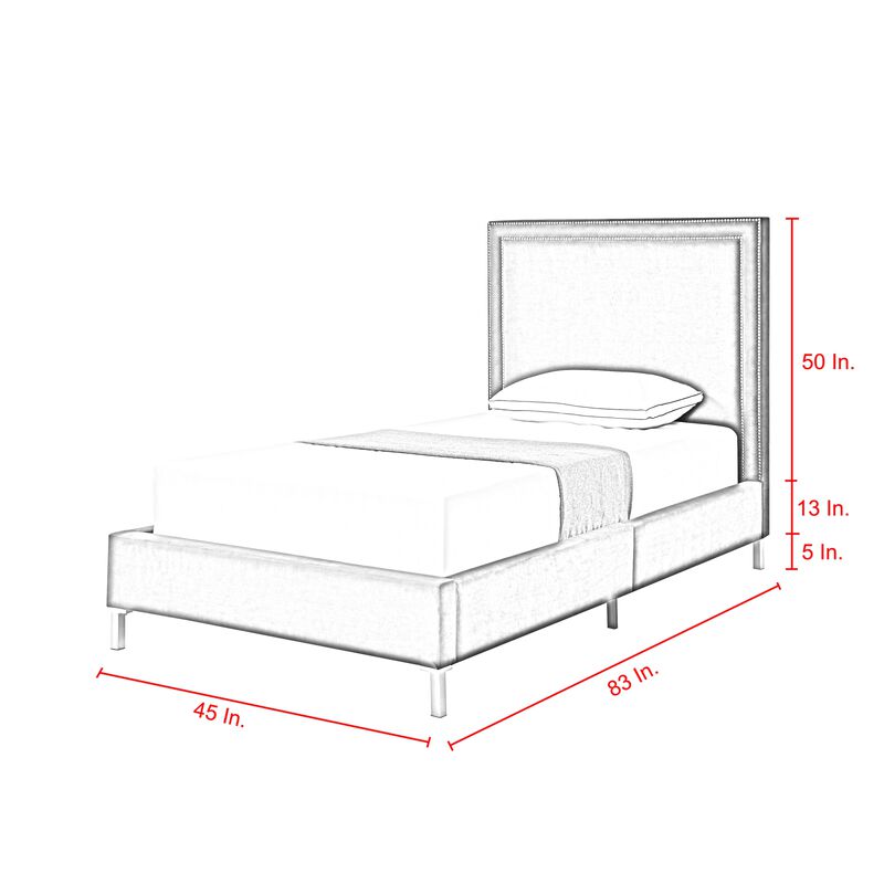 Inspired Home Galmori Platform Bed