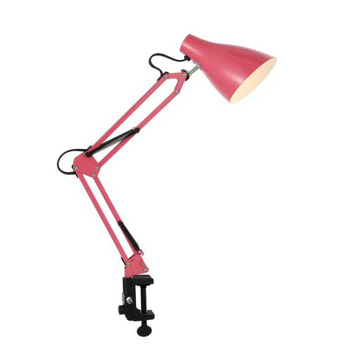 Odile Classic Industrial Adjustable Articulated Clamp On LED Task Lamp
