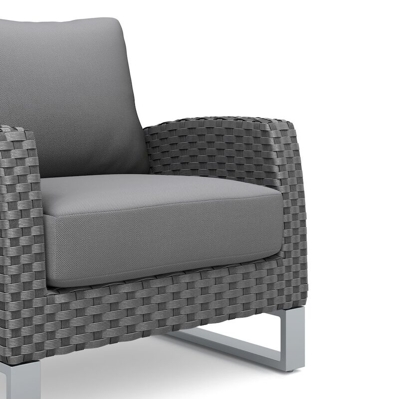 New Classic Furniture Fiji Set Of 2 Club Chairs-Gray