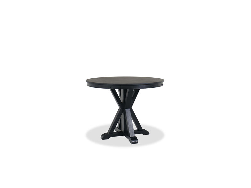 Rylie 48-inch Round Counter Dining Table with 4 Drawers