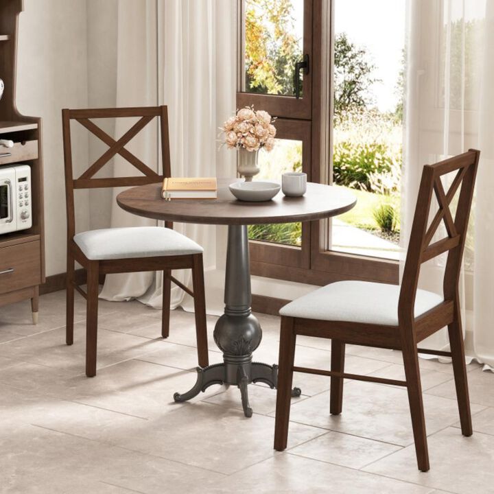 Upholstered Side Dining Chairs Set of 2 for Elegant and Comfortable Dining Room Seating