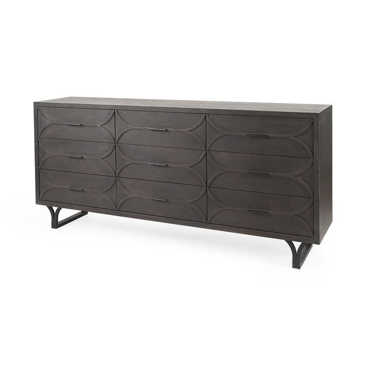 Giselle Dark Brown Sideboard