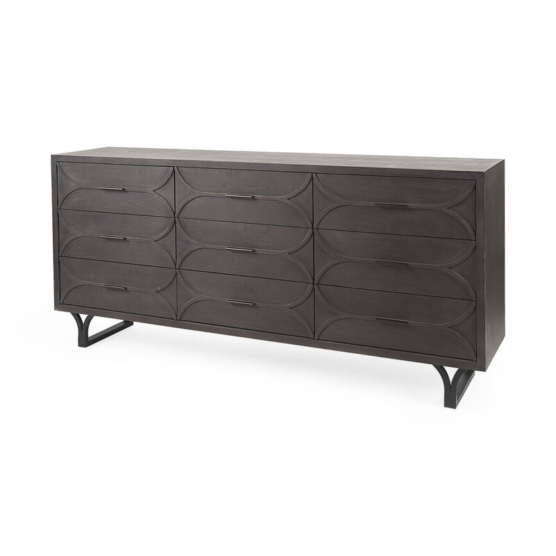 Giselle Dark Brown Sideboard