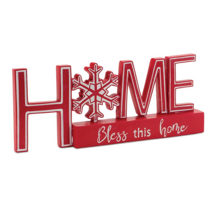 Bless This Home Sign Resin
