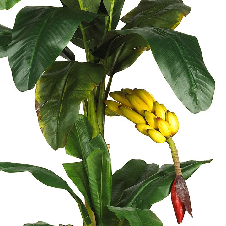 Nearly Natural 6-ft Triple Stalk Banana Tree