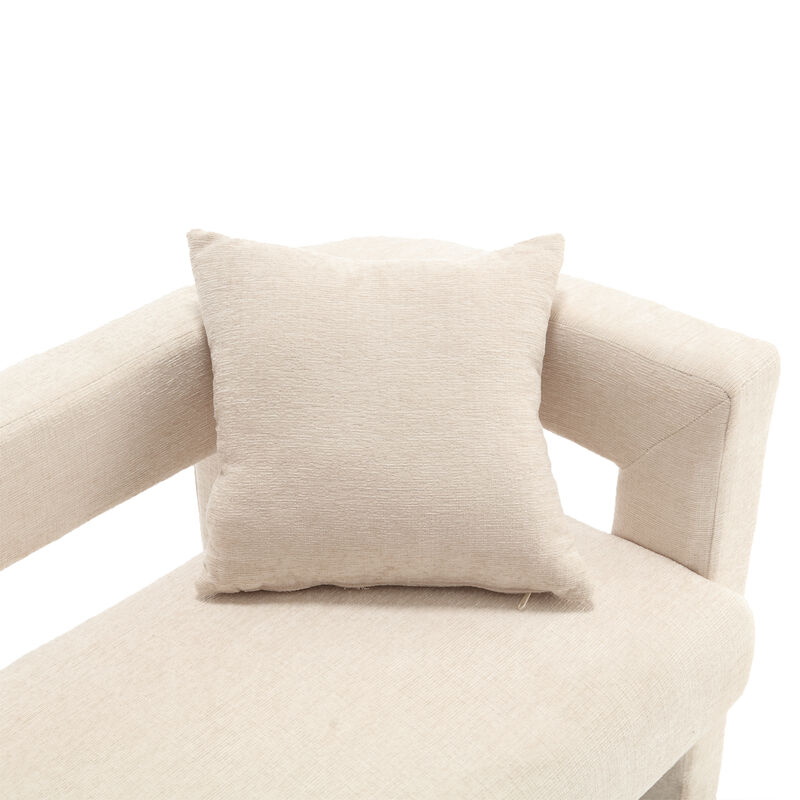 Merax Modern Chenille Loveseat Sofa