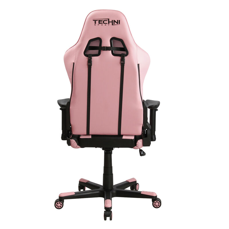 Streamdale Ergonomic High Back Racer Style Pc Gaming Chair, Pink