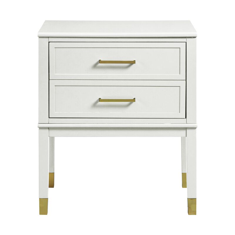 Brody Side Table in White