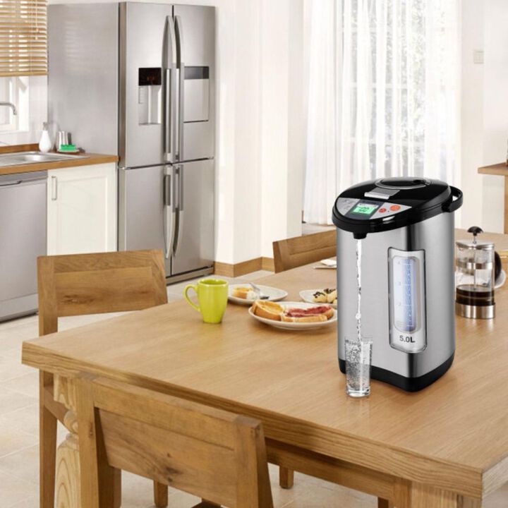 Hivvago 5-liter Electric LCD Water Boiler and Warmer
