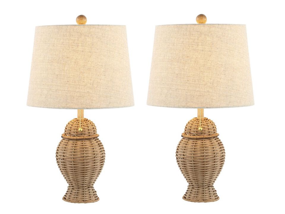 Margie Bohemian Rustic Iron LED Table Lamp