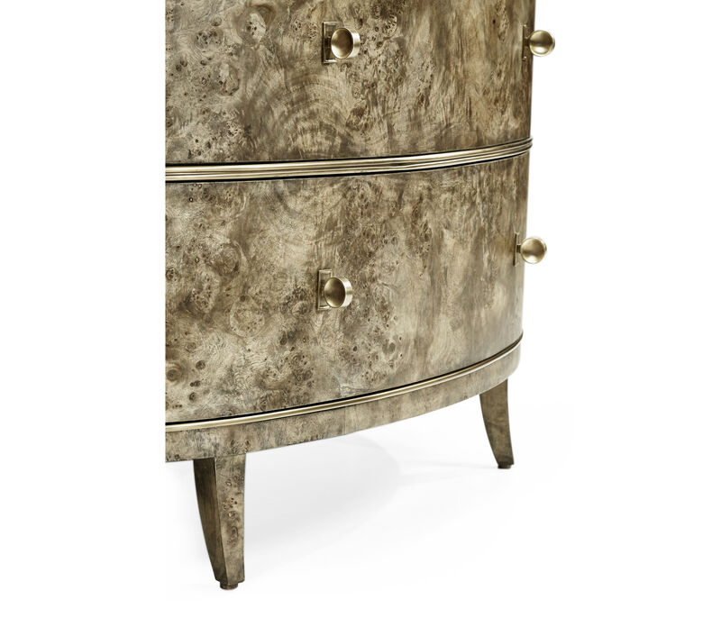 Fulgurite Mappa Burl Demilune
