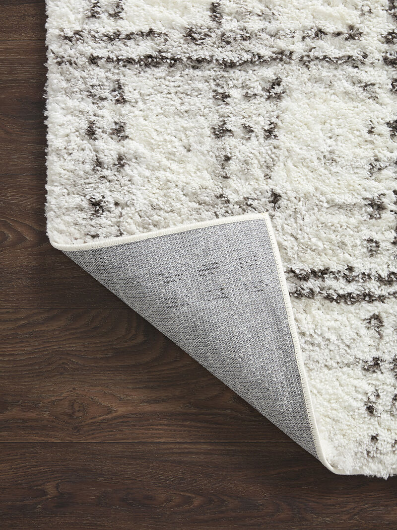 Bliss BLS03 Cream/Grey 3'11" X 6' Rug