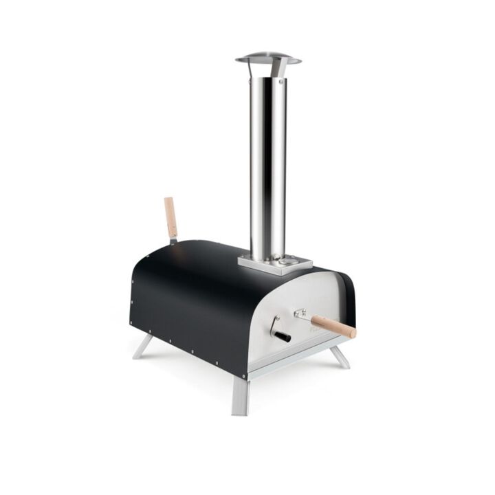 Hivvago Portable Multi-Fuel Pizza Oven with Pizza Stone and Pizza Peel