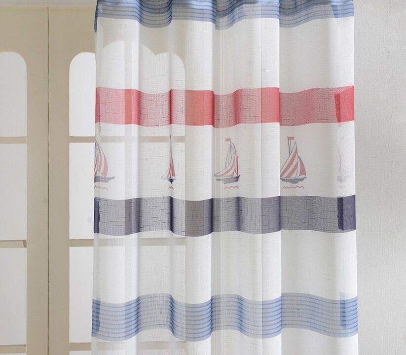 Dolce Mela Sheer Curtains Panel