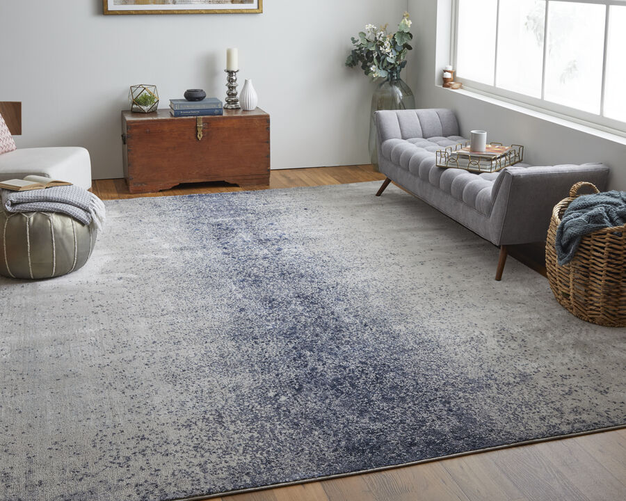 Astra 39L2F Ivory/Blue 5' x 8' Rug
