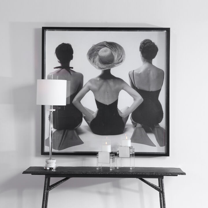 Ladies' Swimwear, 1959 Fashion Print