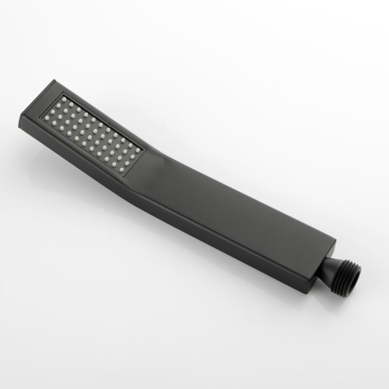 Wall-Mounted Handheld Shower with Slide Bar, Water-Efficient Shower Head with Hose