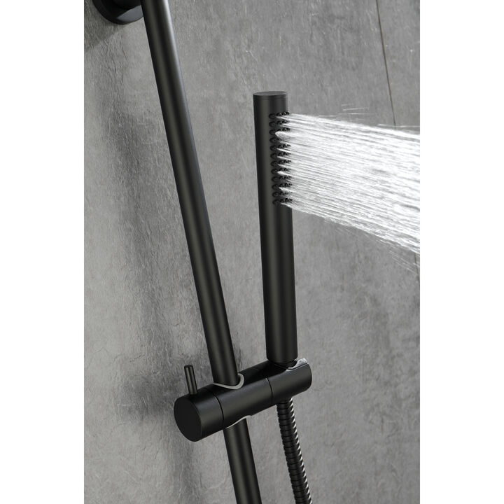Eco-Performance Handheld Shower With 28-Inch Slide Bar And 59-Inch Hose