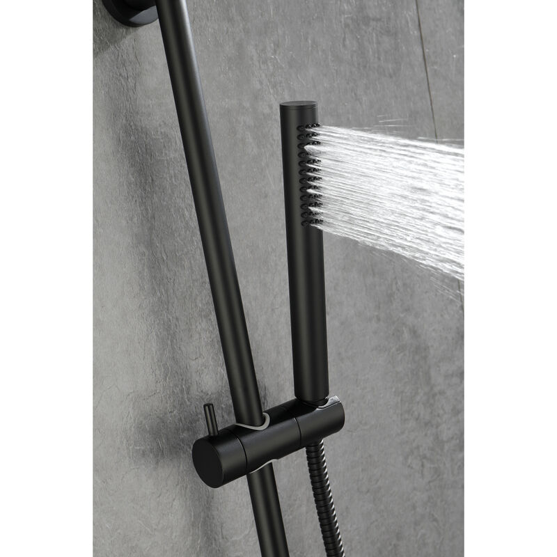 Eco-Performance Handheld Shower With 28-Inch Slide Bar And 59-Inch Hose