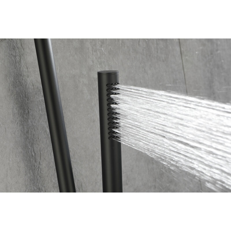 Eco-Performance Handheld Shower With 28-Inch Slide Bar And 59-Inch Hose