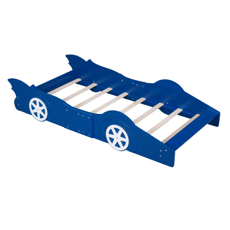 Merax Race Car Platform Bed with Wheels