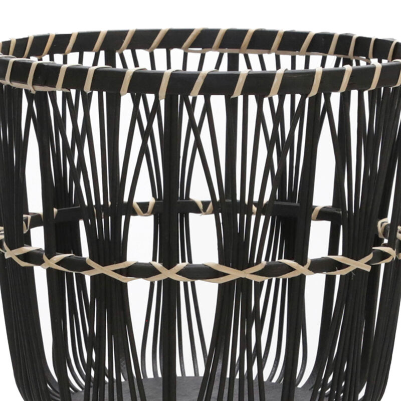 Bamboo Planters, Black