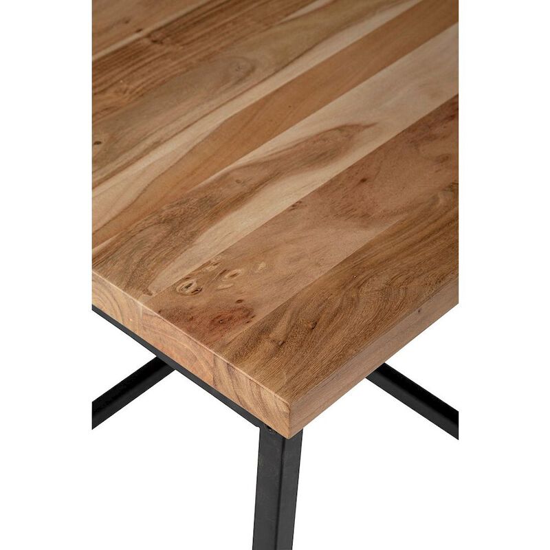 Ames Solid Wood Modern End Table