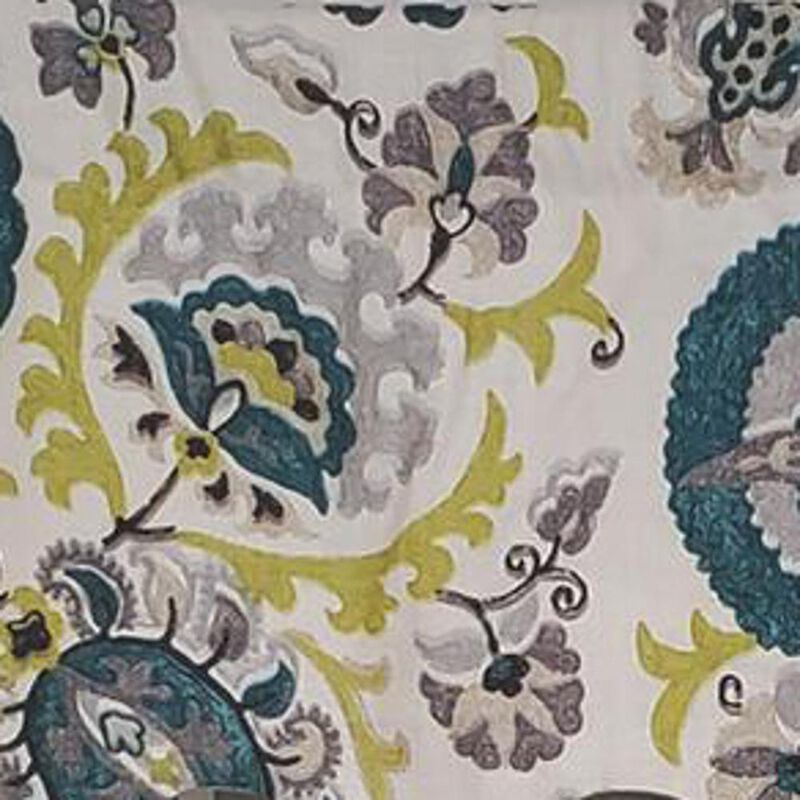 RLF Home Modern Design Classic Celtic Regal Style Window Valance 50" x 17" Emerald Green