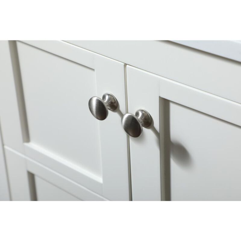 Elegant Kitchen and Bath 32 inch Single bathroom vanity in white