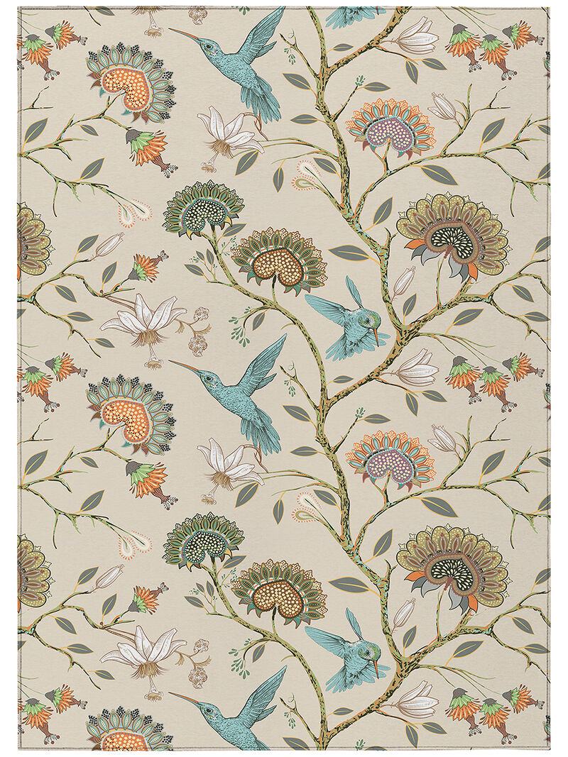 Kendall KE19 Putty 3' x 5' Rug