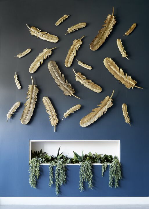 Feathers Large Wall Art Set of 2
