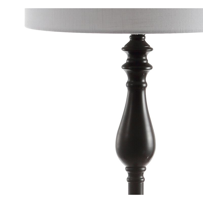 Laine Metal/Glass LED Side Table and Floor Lamp