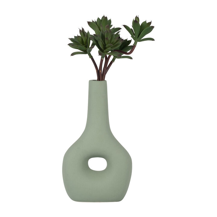 9" Open Cut-out Nomad Vase