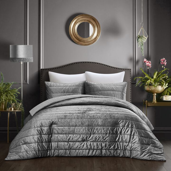 Grace Living Brilee 3pc- King and Queen, 2 pc- Twin Comforter Set