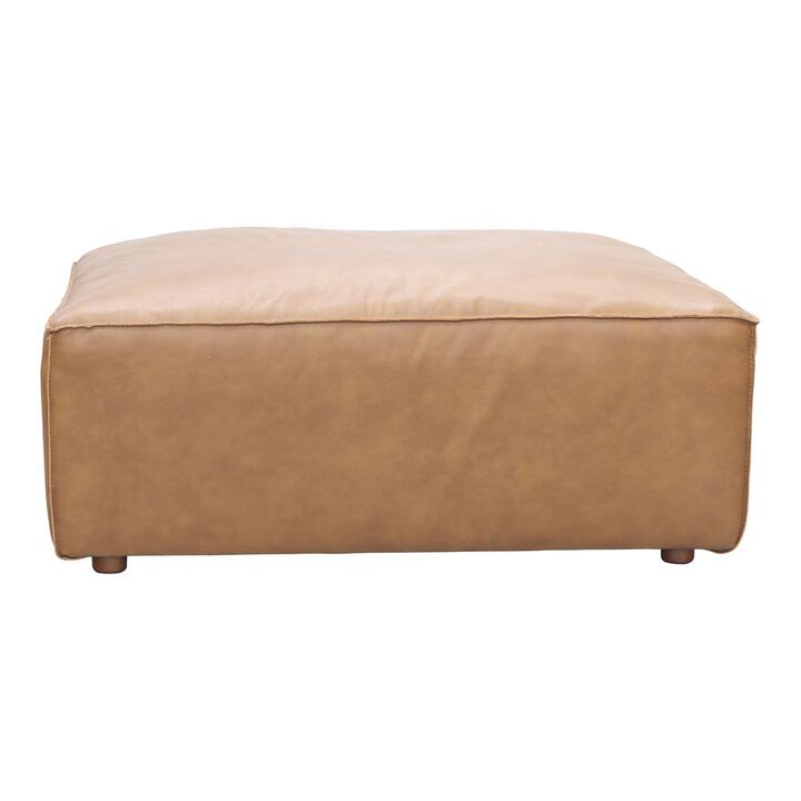 Moe�s Form Ottoman Sonoran Tan Leather