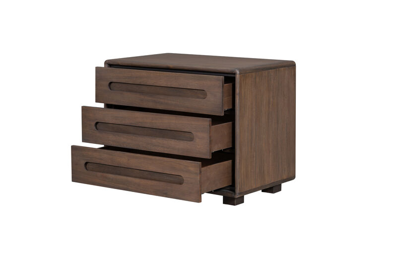 Cameron Three Drawer Nightstand